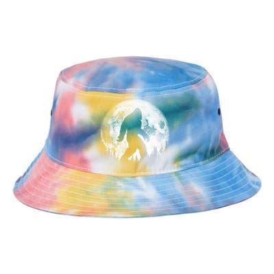 Bigfoot Night Stroll! Cool Full Moon And Trees Sasquatch Cute Gift Tie Dye Newport Bucket Hat