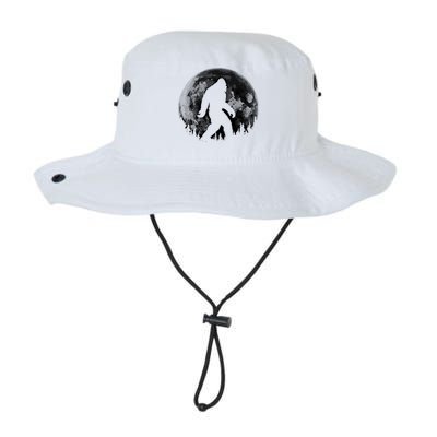 Bigfoot Night Stroll! Cool Full Moon And Trees Sasquatch Cute Gift Legacy Cool Fit Booney Bucket Hat