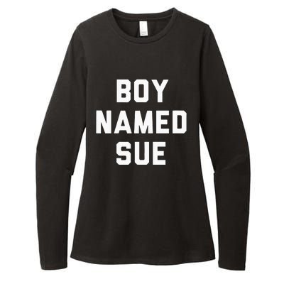 Boy Named Sue Tank Country Music Festival Classic Country Womens CVC Long Sleeve Shirt