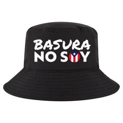 Basura No Soy Puerto Rico Flag IM Not Garbage Spanish 2024 Cool Comfort Performance Bucket Hat