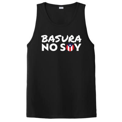 Basura No Soy Puerto Rico Flag IM Not Garbage Spanish 2024 PosiCharge Competitor Tank