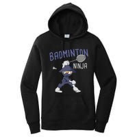 Badminton Ninja Shuttlecock Boy Badminton Women's Pullover Hoodie