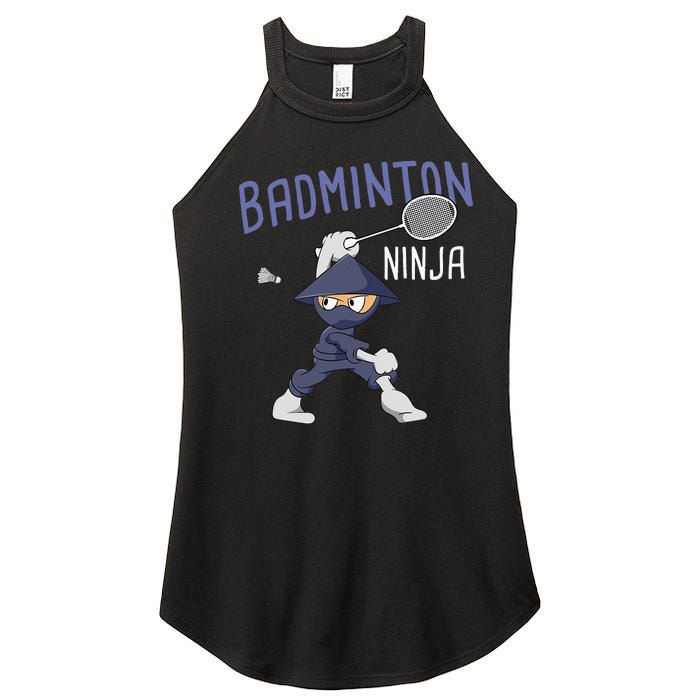 Badminton Ninja Shuttlecock Boy Badminton Women's Perfect Tri Rocker Tank