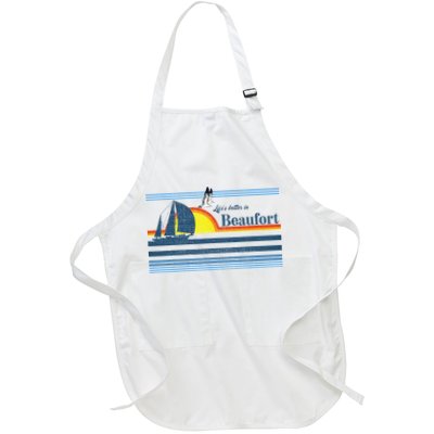 Beaufort North South Carolina NC SC Gift Beach Retro Vintage Apron