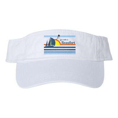 Beaufort North South Carolina NC SC Gift Beach Retro Vintage Visor