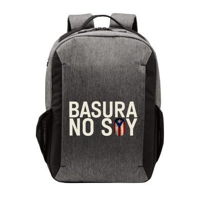 Basura No Soy Puerto Rico Flag Puerto Rico Vector Backpack