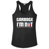 Basura No Soy Puerto Rico Flag Boricua Ladies PosiCharge Competitor Racerback Tank