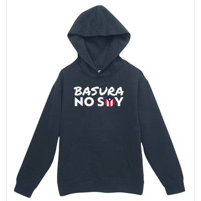 Basura No Soy Puerto Rico Flag IM Not Garbage Spanish 2024 Urban Pullover Hoodie