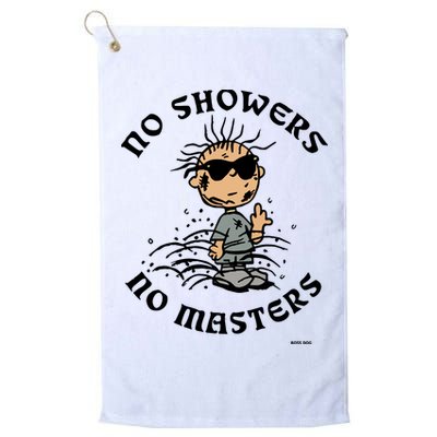 Bosssdog No Showers No Masters Golf Towel