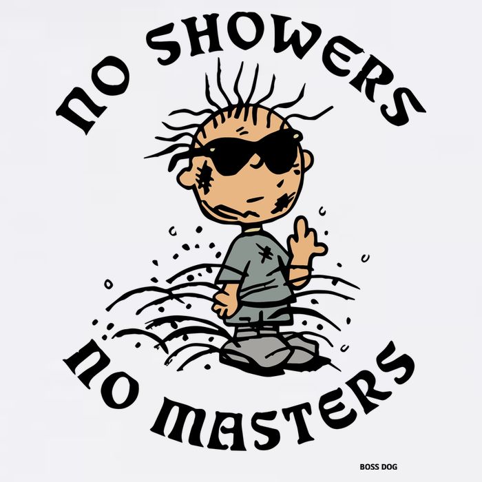 Bosssdog No Showers No Masters Wool Snapback Cap