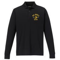 Biz Nasty Took Some Gave More Gym Spittin’ Chiclets Performance Long Sleeve Polo