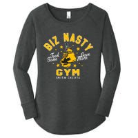 Biz Nasty Took Some Gave More Gym Spittin’ Chiclets Women's Perfect Tri Tunic Long Sleeve Shirt