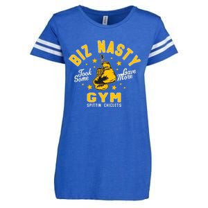 Biz Nasty Took Some Gave More Gym Spittin’ Chiclets Enza Ladies Jersey Football T-Shirt