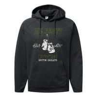 Biz Nasty Took Some Gave More Gym Spittin’ Chiclets Performance Fleece Hoodie