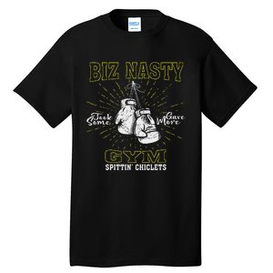 Biz Nasty Took Some Gave More Gym Spittin’ Chiclets Tall T-Shirt