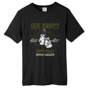 Biz Nasty Took Some Gave More Gym Spittin’ Chiclets Tall Fusion ChromaSoft Performance T-Shirt