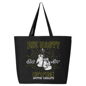 Biz Nasty Took Some Gave More Gym Spittin’ Chiclets 25L Jumbo Tote