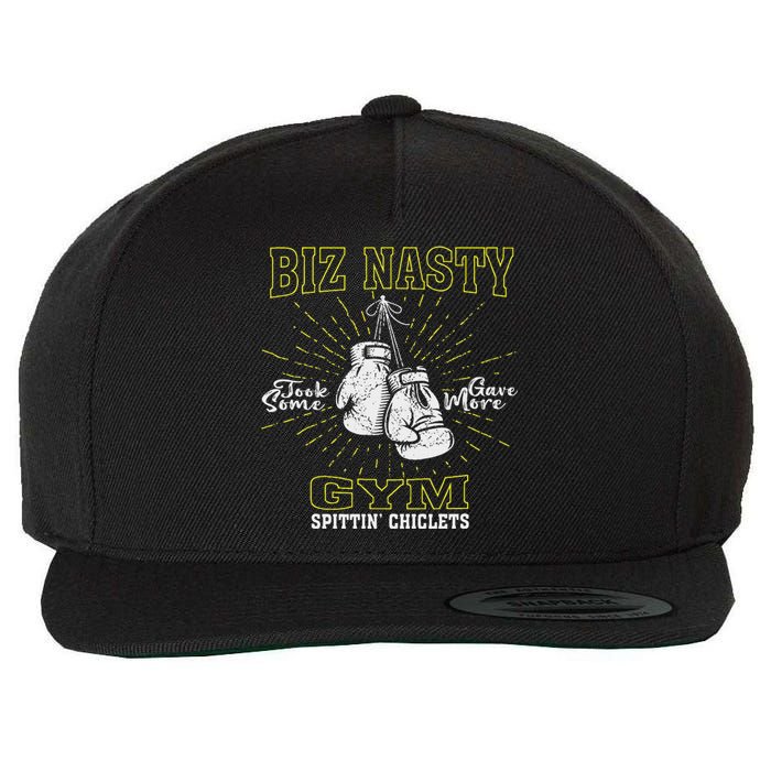 Biz Nasty Took Some Gave More Gym Spittin’ Chiclets Wool Snapback Cap