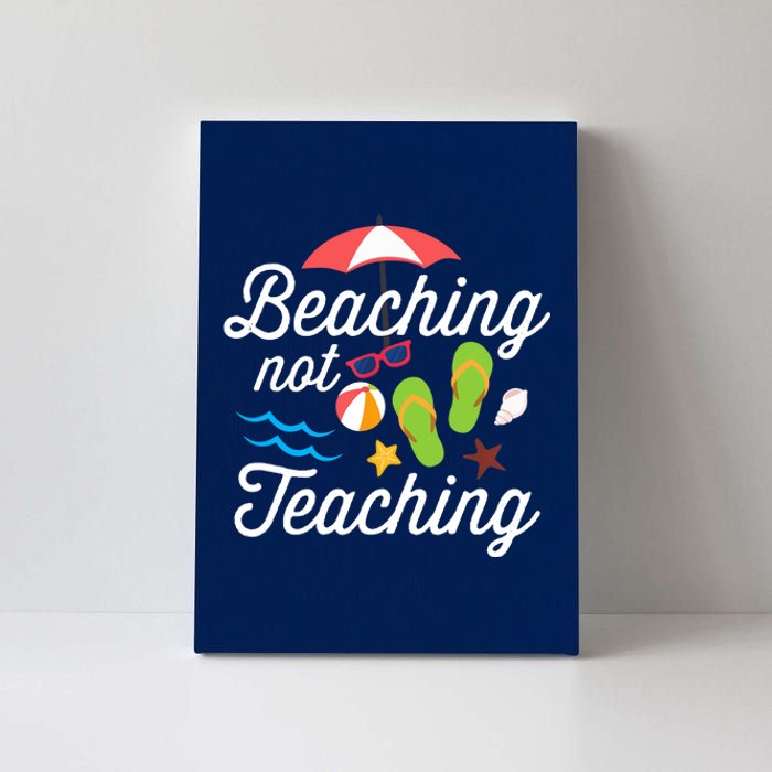 Beaching Not Teaching Teacher Design Canvas