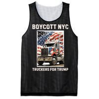 Boycott Nyc Truckers For Trump Mesh Reversible Basketball Jersey Tank