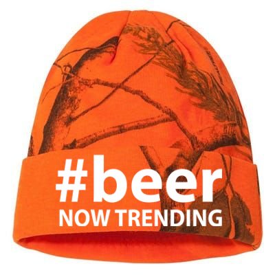 Beer Now Trending Funny Drinking Gift Kati Licensed 12" Camo Beanie