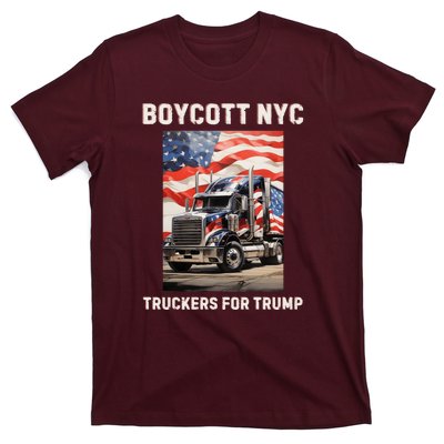 Boycott Nyc Truckers For Trump T-Shirt