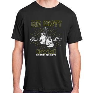 Biz Nasty Took Some Gave More Gym Spittin’ Chiclets Adult ChromaSoft Performance T-Shirt