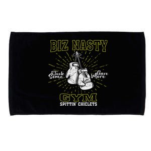 Biz Nasty Took Some Gave More Gym Spittin’ Chiclets Microfiber Hand Towel