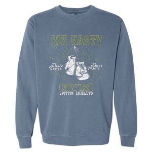 Biz Nasty Took Some Gave More Gym Spittin’ Chiclets Garment-Dyed Sweatshirt