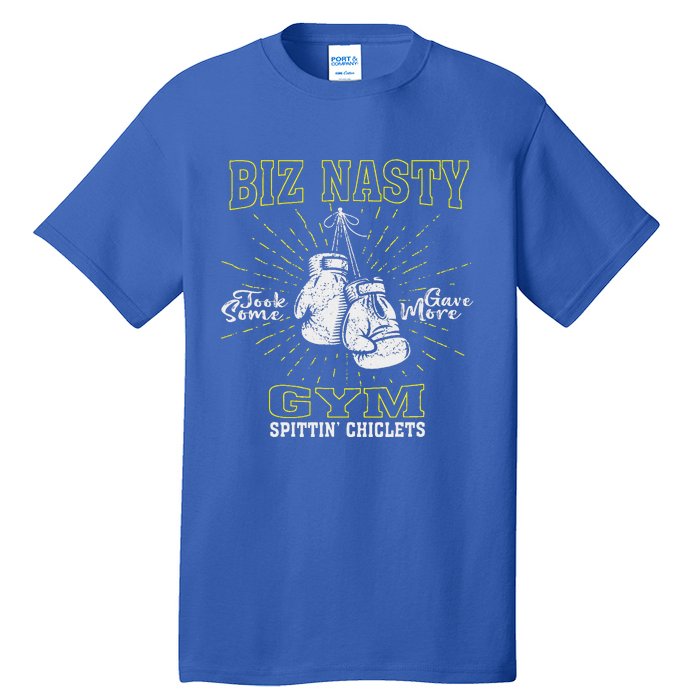 Biz Nasty Took Some Gave More Gym Spittin’ Chiclets Tall T-Shirt