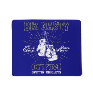 Biz Nasty Took Some Gave More Gym Spittin’ Chiclets Mousepad