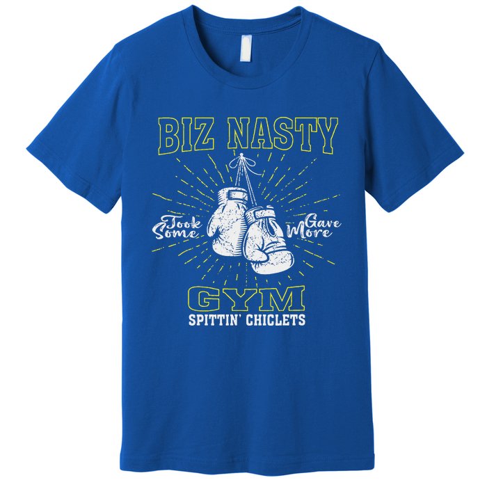 Biz Nasty Took Some Gave More Gym Spittin’ Chiclets Premium T-Shirt