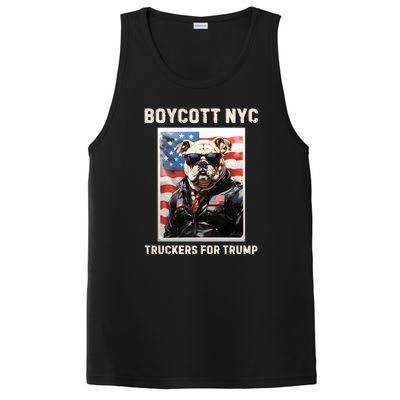 Boycott Nyc Truckers For Trump PosiCharge Competitor Tank