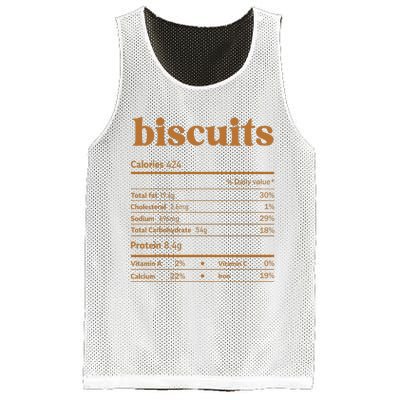 Biscuit Nutrition Thanksgiving Costume Food Facts Christmas  Mesh Reversible Basketball Jersey Tank