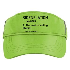 Bidenflation Noun The Cost Of Voting Stupid Adult Drive Performance Visor