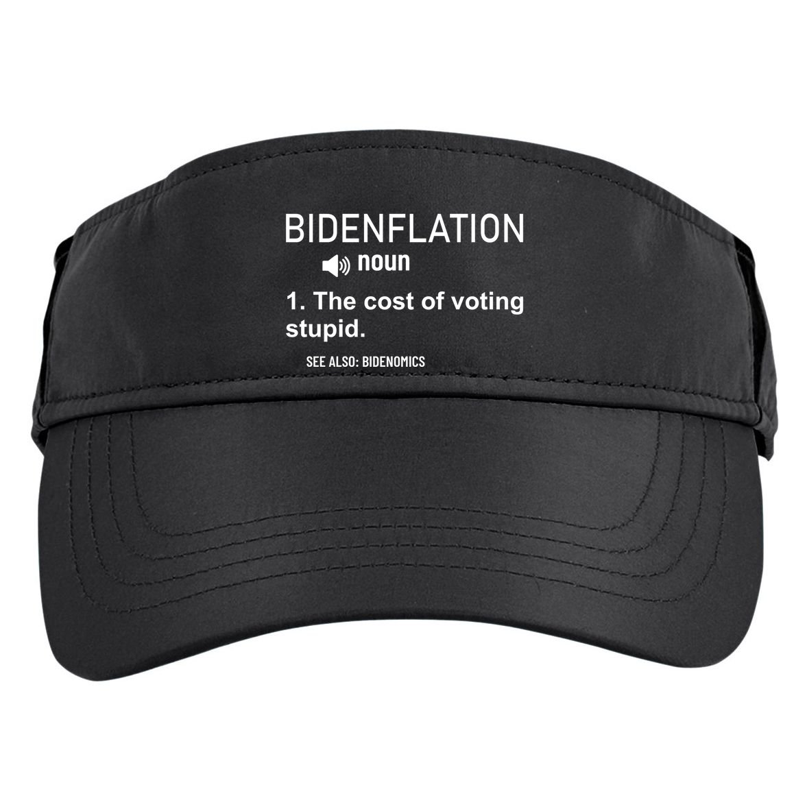 Bidenflation Noun The Cost Of Voting Stupid Adult Drive Performance Visor