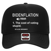 Bidenflation Noun The Cost Of Voting Stupid Trucker Hat