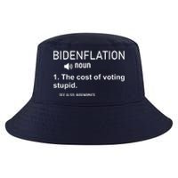 Bidenflation Noun The Cost Of Voting Stupid Cool Comfort Performance Bucket Hat