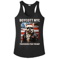 Boycott Nyc Truckers For Trump Ladies PosiCharge Competitor Racerback Tank