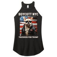 Boycott Nyc Truckers For Trump Women's Perfect Tri Rocker Tank