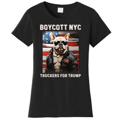 Boycott Nyc Truckers For Trump Women's T-Shirt