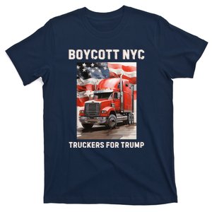 Boycott Nyc Truckers For Trump T-Shirt