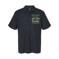 Be Nice To The Civil Engineer Santa Is Watching Christmas Softstyle Adult Sport Polo