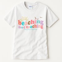 Beaching Not Teaching Summer Break Gift For Teacher Tall T-Shirt