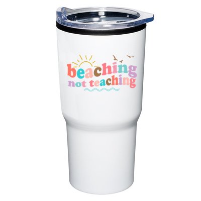 Beaching Not Teaching Summer Break Gift For Teacher Tumbler