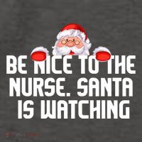 Be Nice To The Nurse Santa Is Watching Vector Backpack