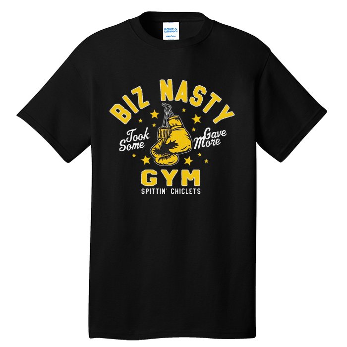 Biz Nasty Took Some Gave More Gym Spittin’ Chiclets Tall T-Shirt