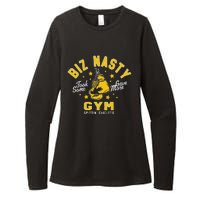 Biz Nasty Took Some Gave More Gym Spittin’ Chiclets Womens CVC Long Sleeve Shirt