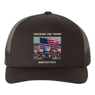 Boycott Nyc Truckers For Trump Yupoong Adult 5-Panel Trucker Hat