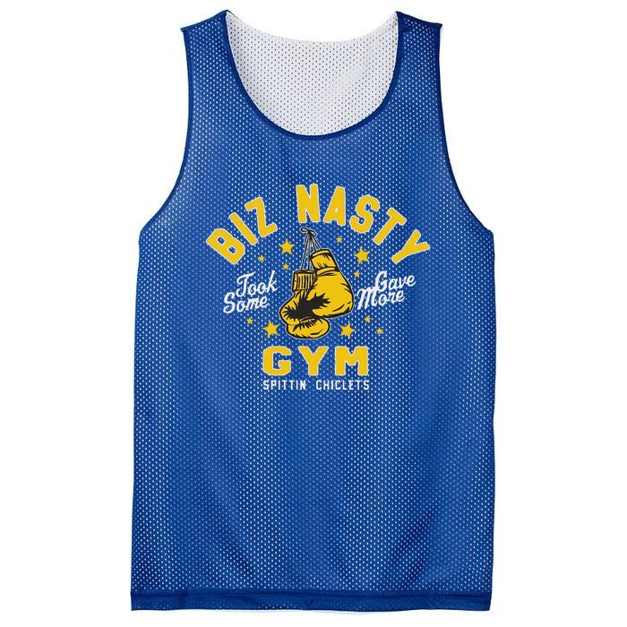 Biz Nasty Took Some Gave More Gym Spittin’ Chiclets Mesh Reversible Basketball Jersey Tank